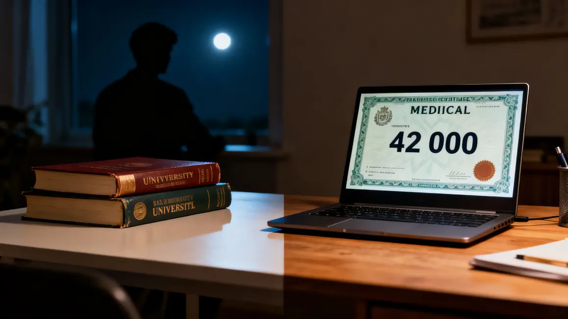 bureau double vie hacker faussaire etudiant nuit