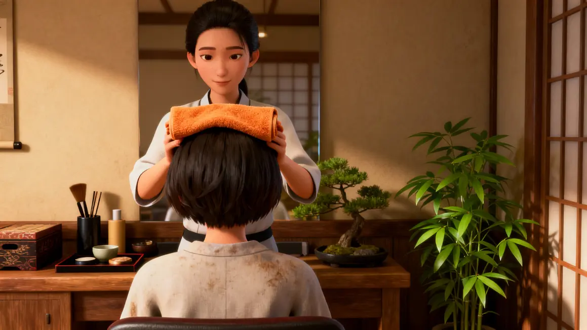Entretien expert head spa japonais massage zen Paris