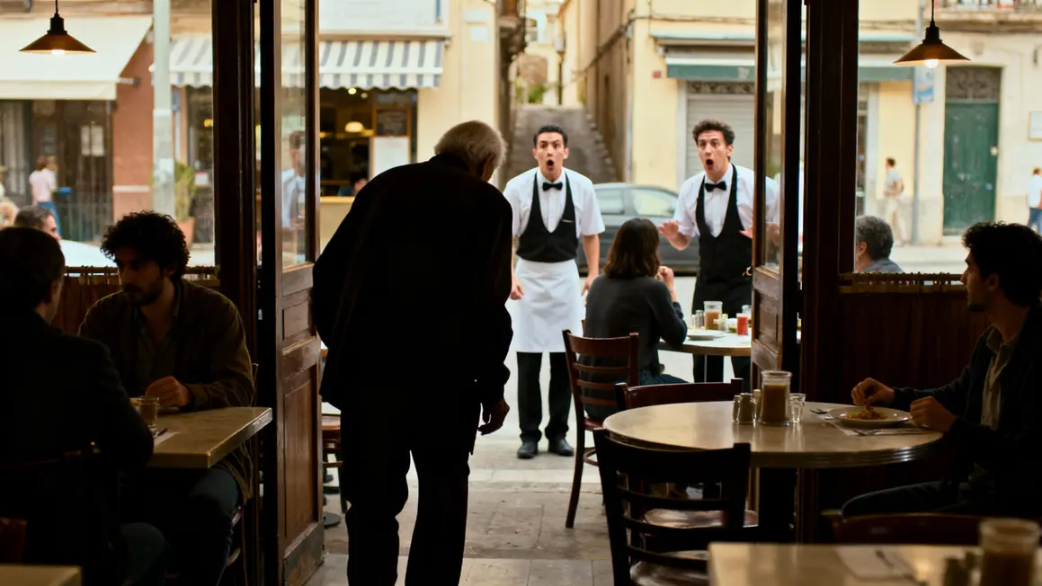 retraitée quitte restaurant turin sans payer