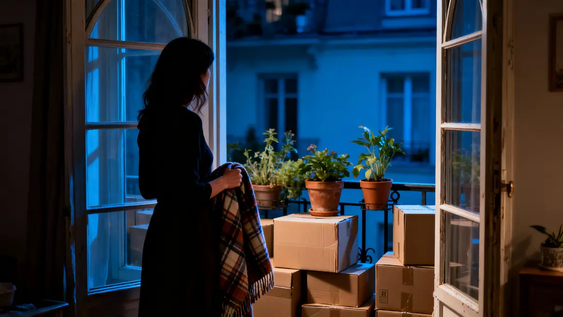 plantes balcon hiver carton protection
