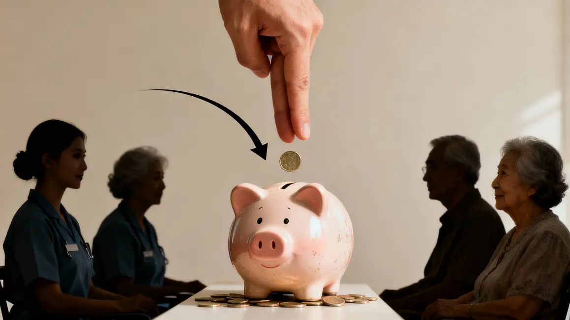 Main stop tirelire gel pensions seniors aidants