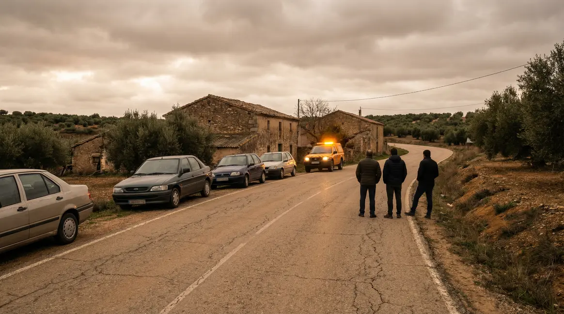 Gyrophare jaune sur voiture en Espagne, sécurité routière