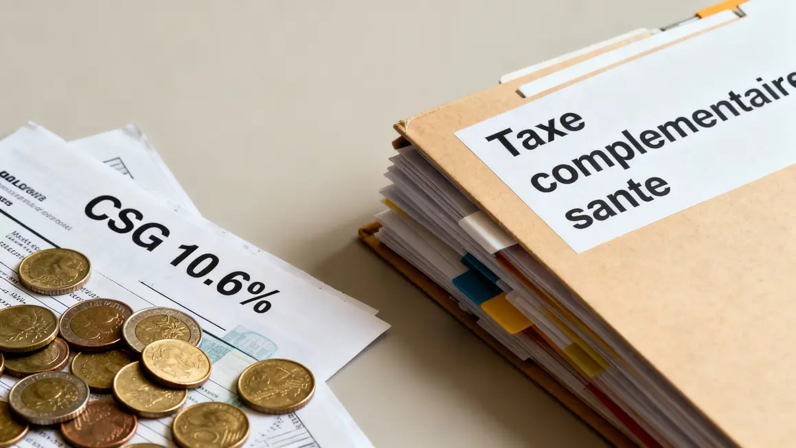 Balance CSG taxe complementaire sante Securite sociale