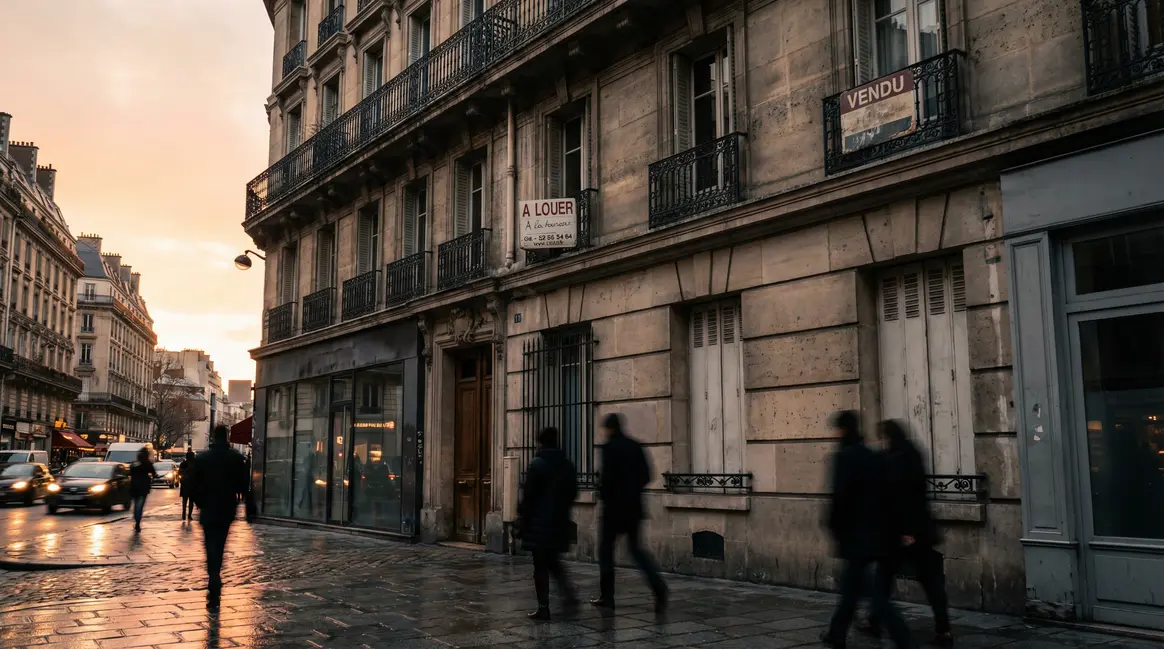 immeuble haussmannien panneaux louer vendu airbnb stress