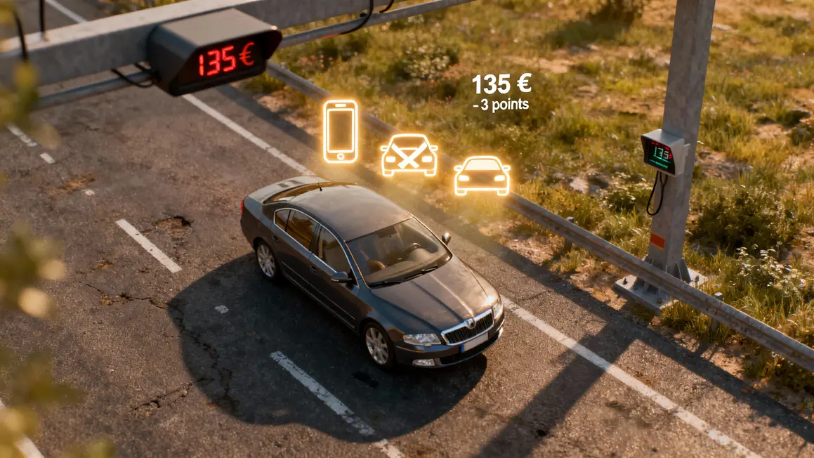 infractions radars intelligents 135 euros 3 points