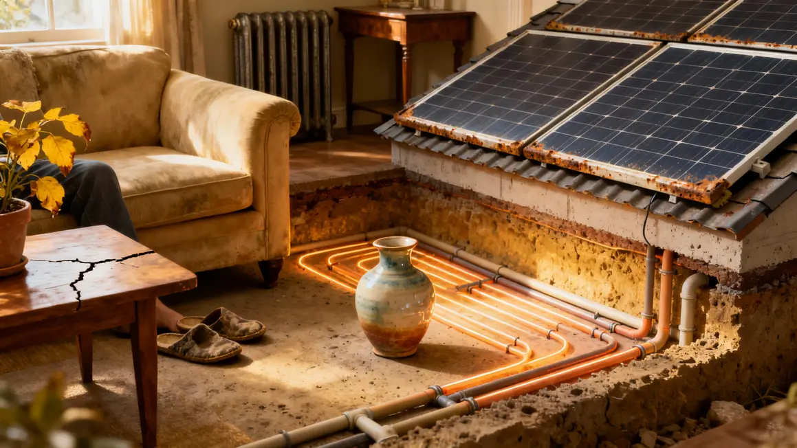 plancher chauffant solaire innovation chinoise salon