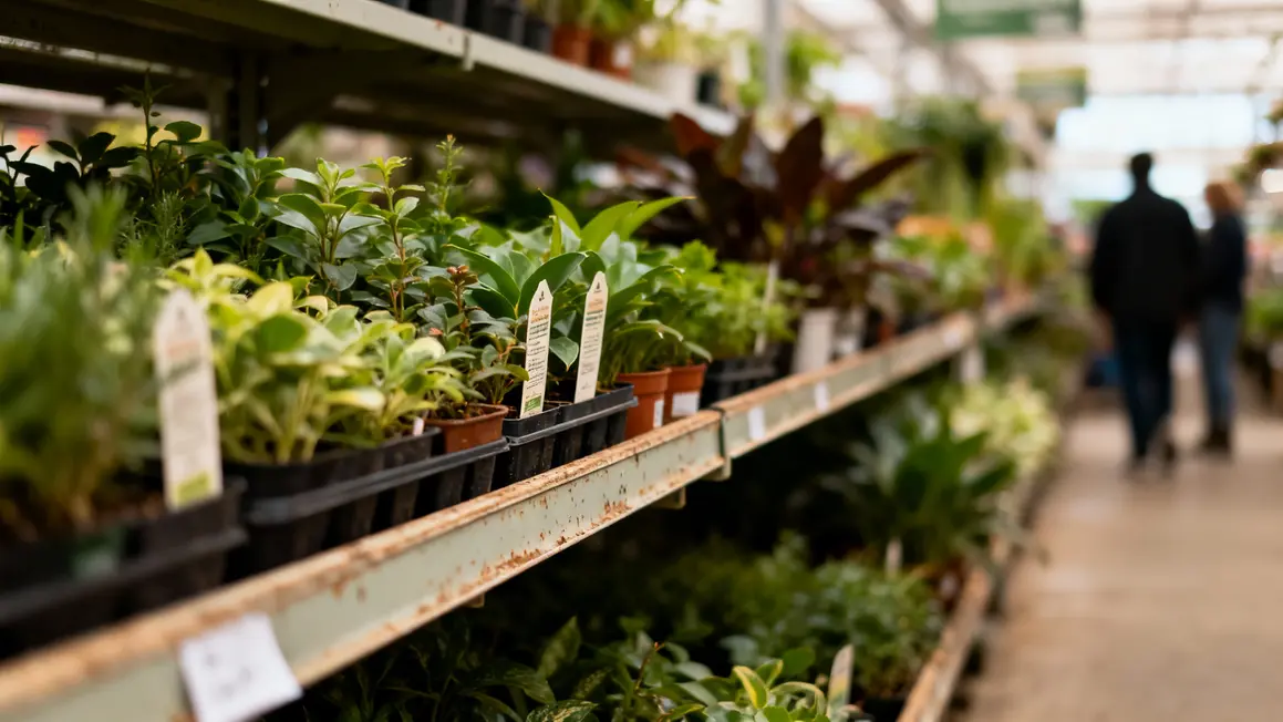 Rayon jardinerie sans notice cadeau plante problème