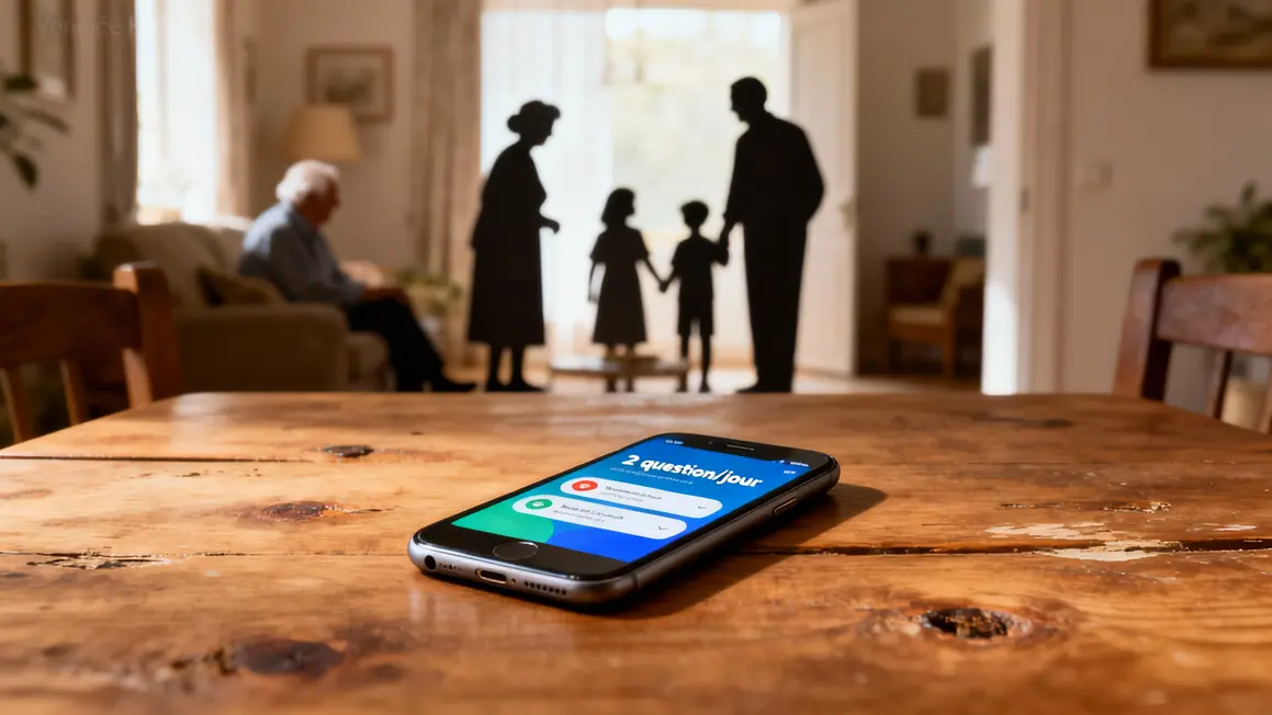 Smartphone Hippocrate notifications table Vendée familles seniors