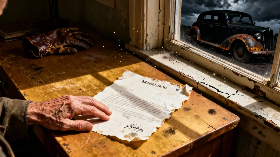 Lettre administrative assurance main âgée Peugeot 203