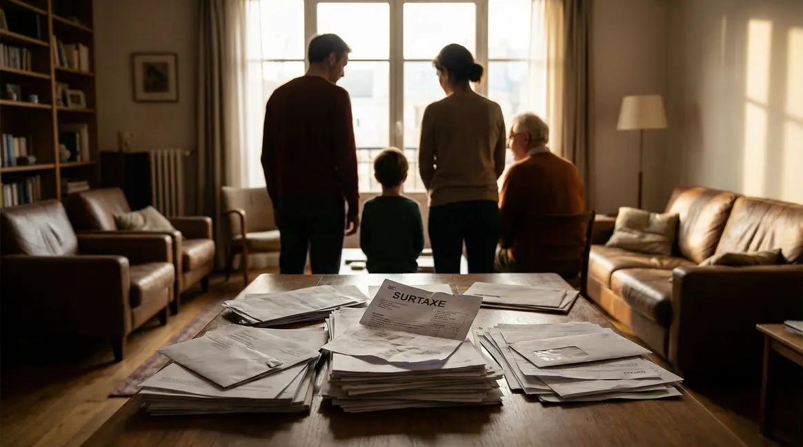 famille mutuelle santé surtaxe facture inquiétude