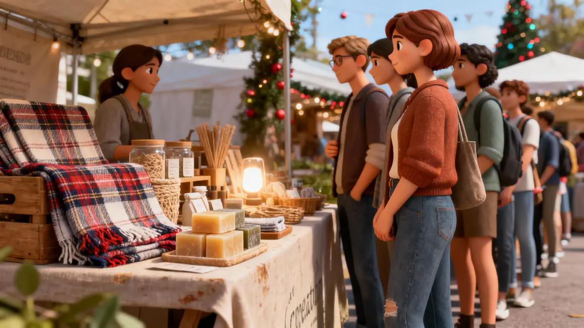 Marché createurs cadeaux écoresponsables marché Noël 2025 délai