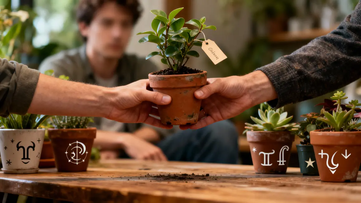 cadeau plantes signe astrologique hésitation
