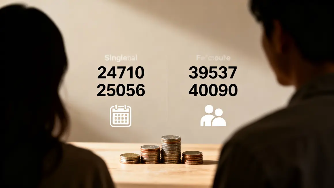 Tableau comparatif plafonds 2025 2026 retraite France