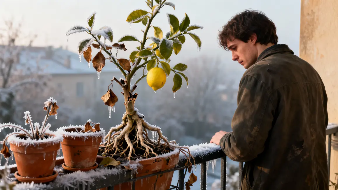 pot plantes balcon gelées manque protection