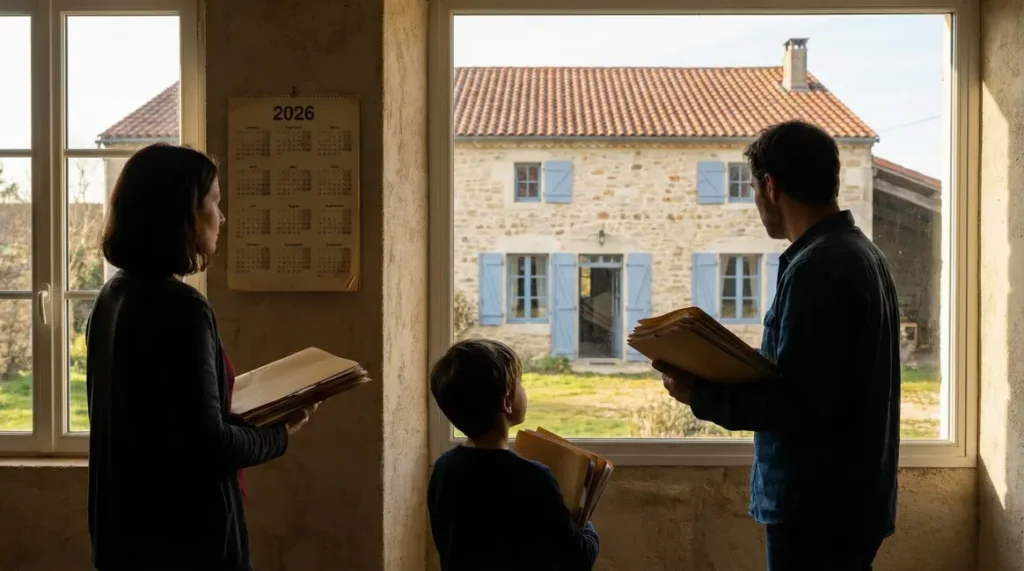 Maison française, famille, réforme plus value immobilière 2026