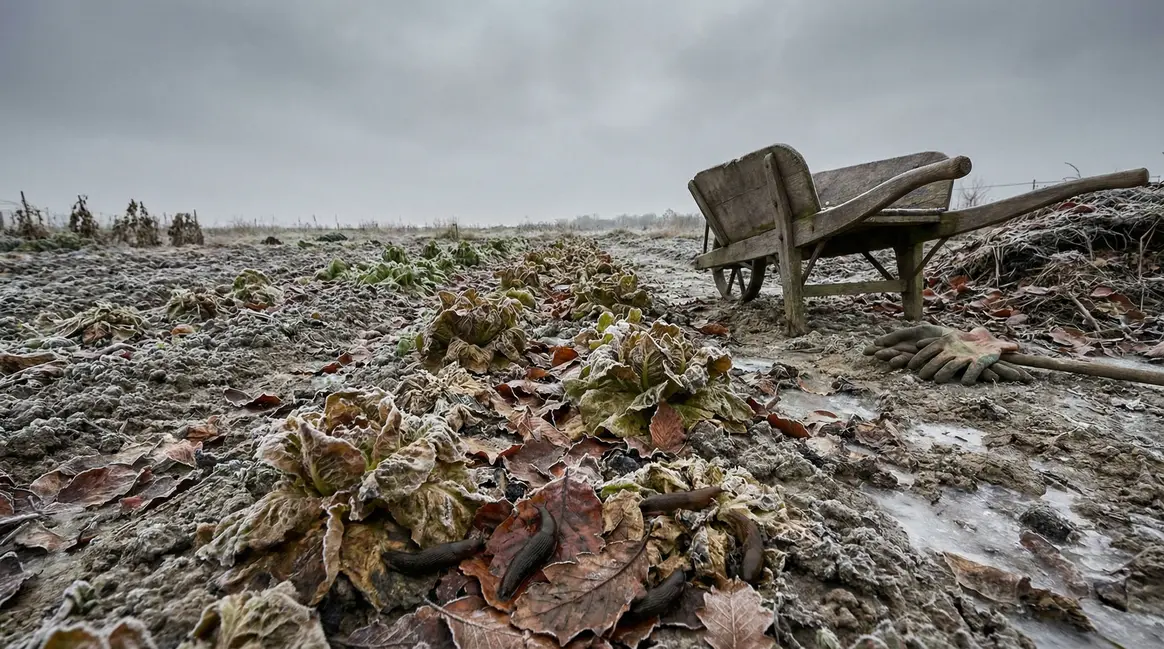 potager hiver gelé limaces salades abîmées