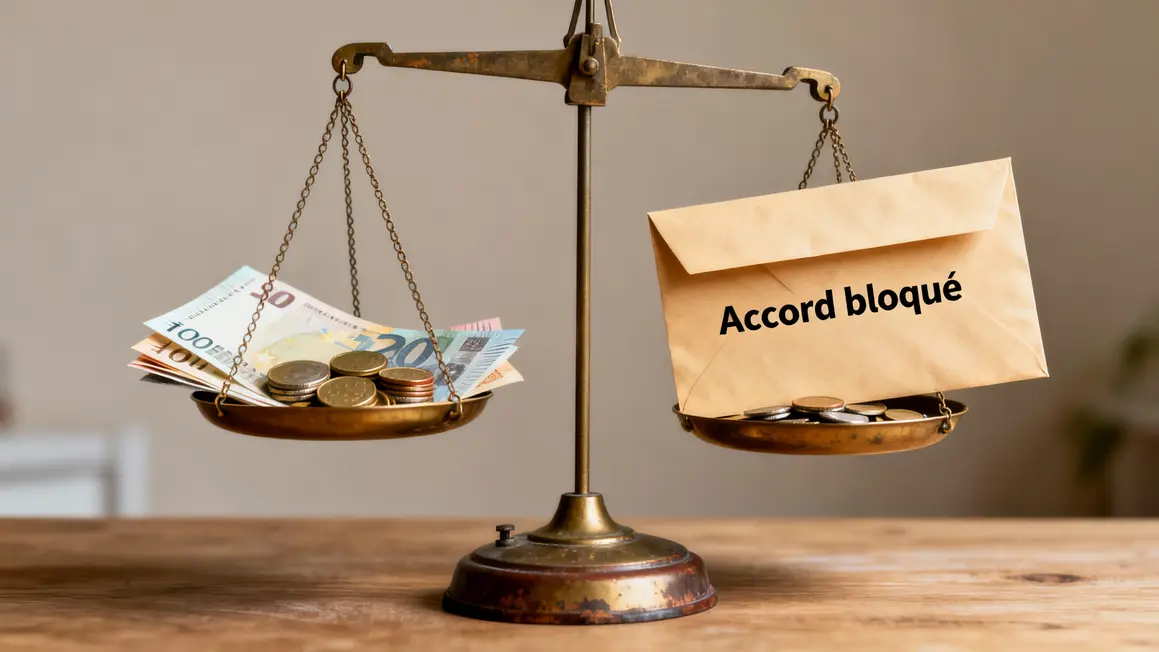 Balance déséquilibrée gel pension Agirc Arrco