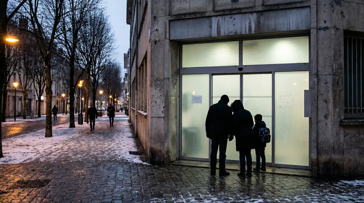 famille devant administration sociale prime de noel 2025