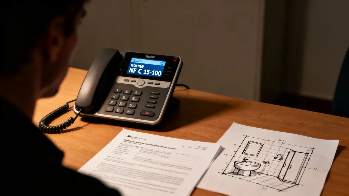recherche nfc15100 plan salle de bain assurance