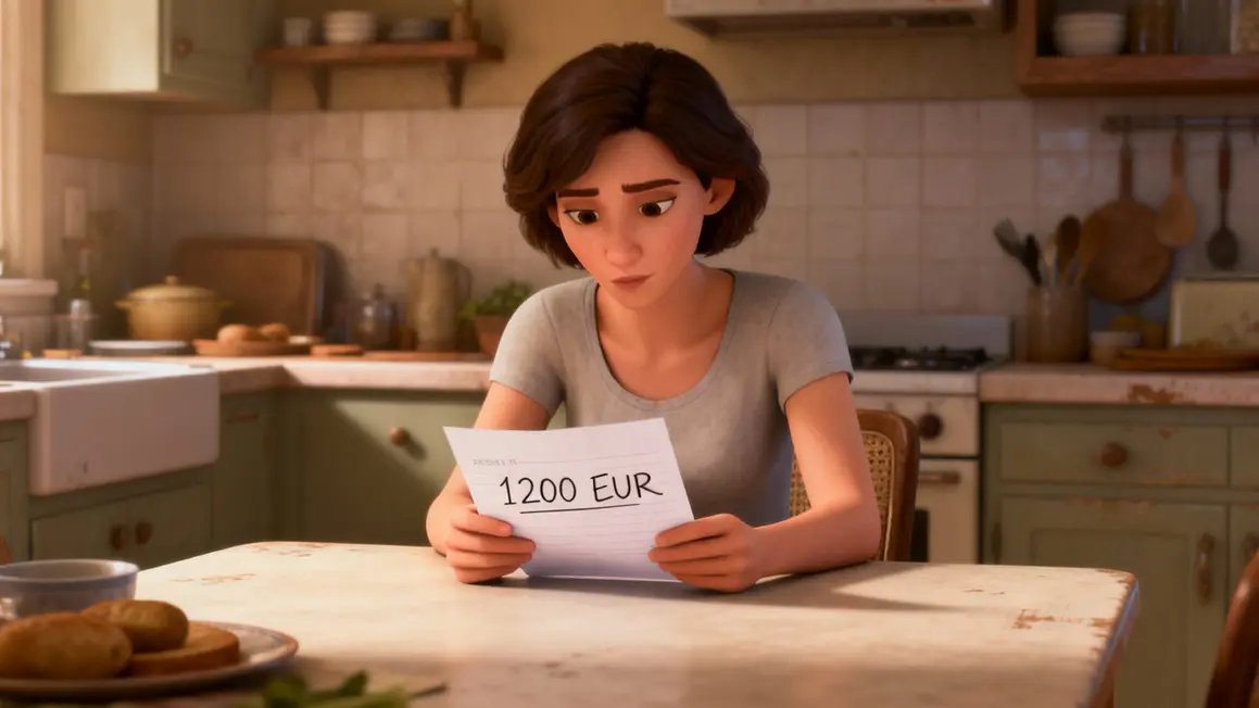 femme retraitée handicap 1200 EUR cuisine
