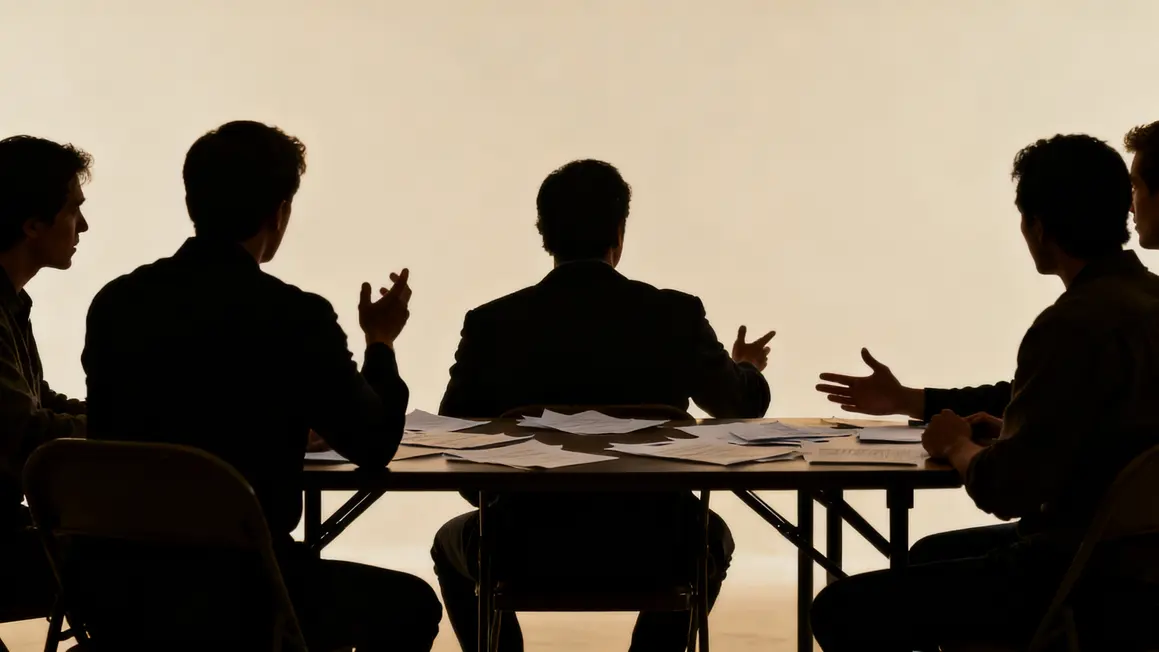 Tension succession famille autour table