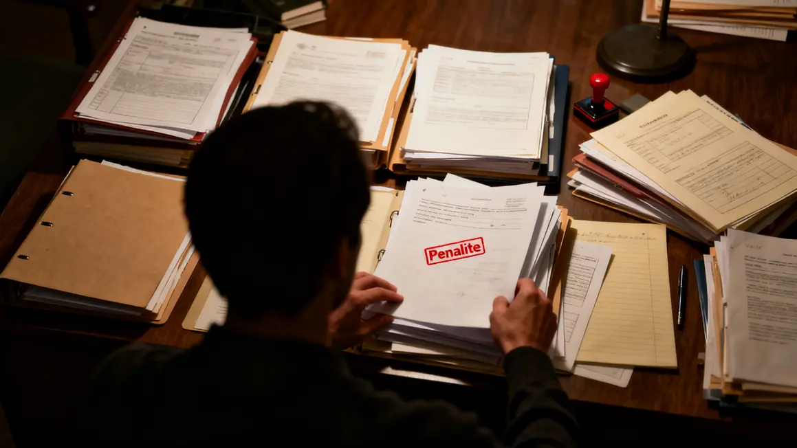 table dossiers penalite contrôle administratif immobilier