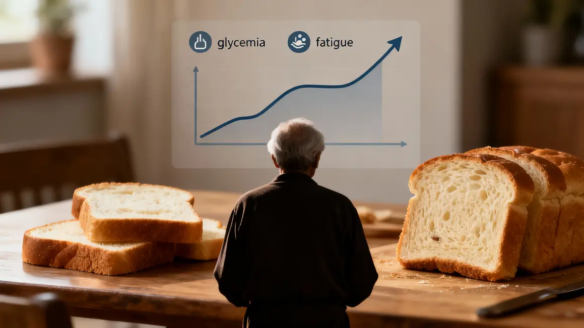 Panettone, senior, courbe glycemie fatigue
