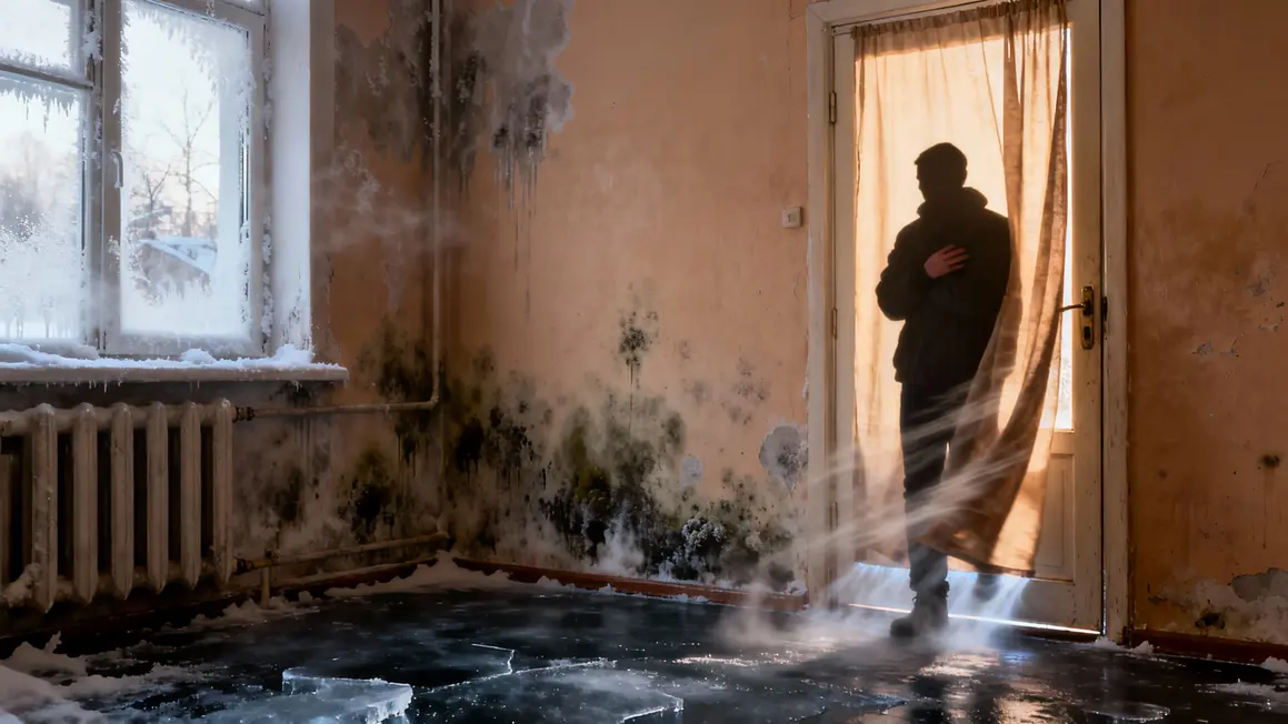 logement froid mur humide courant d'air