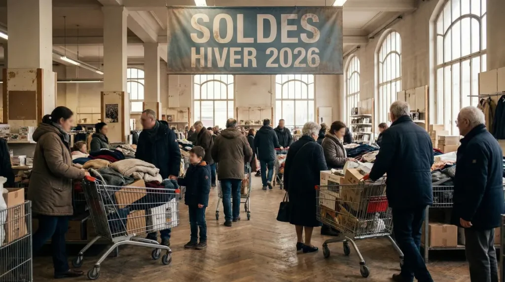 Soldes hiver 2026 en magasin, familles et seniors
