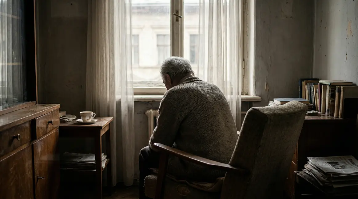Solitude senior seul appartement calme