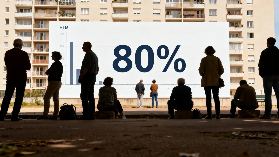 graphique 80 pourcent sondage hlm france