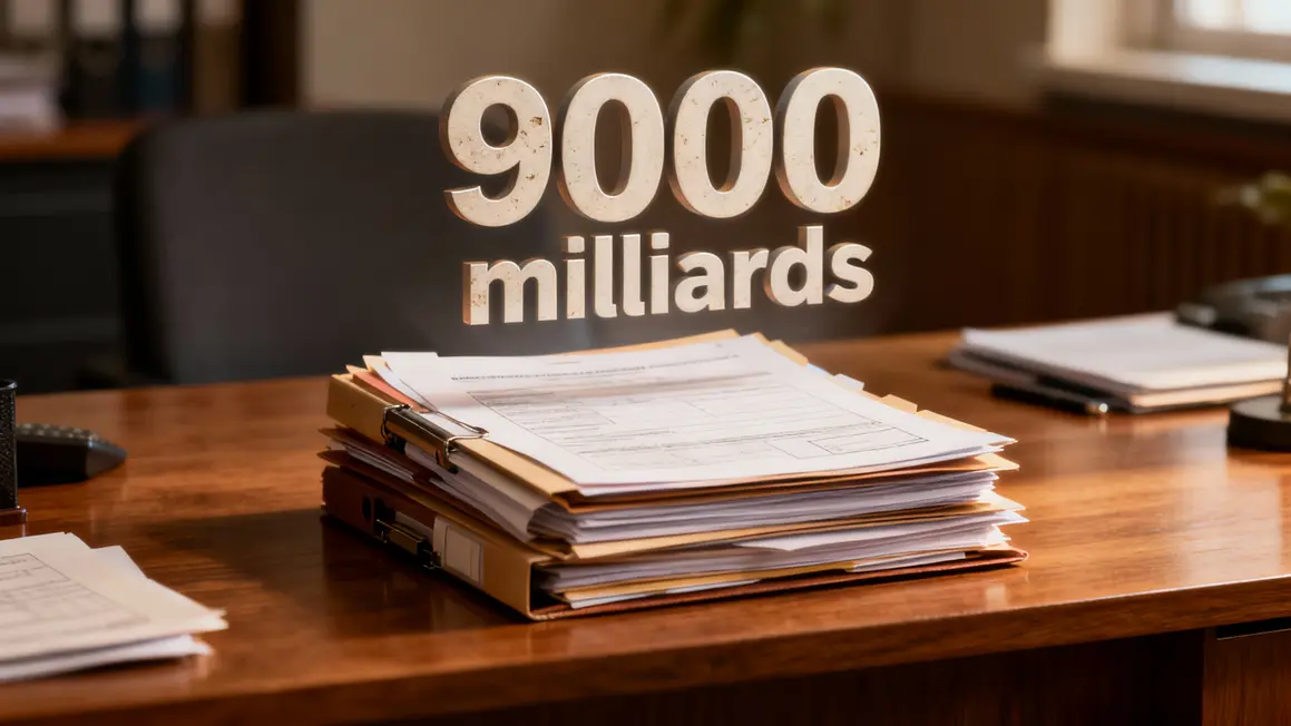 Tas dossiers chiffres 9000 milliards succession France