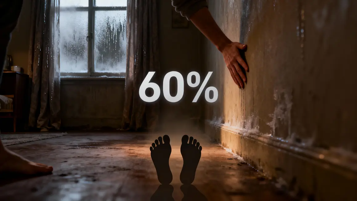 Murs froids fenêtre embuée humidité signes mauvaise isolation