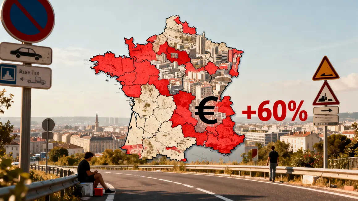 carte france surtaxe zone tendue taxe habitation