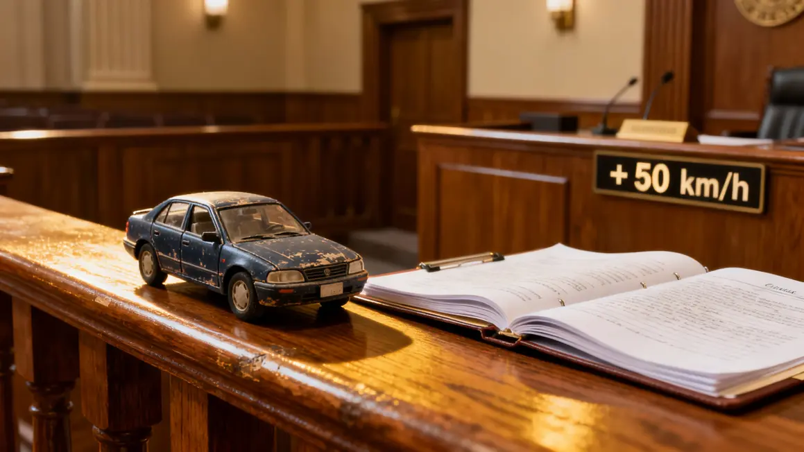 Tribunal correctionnel excès de vitesse supérieur 50 kmh