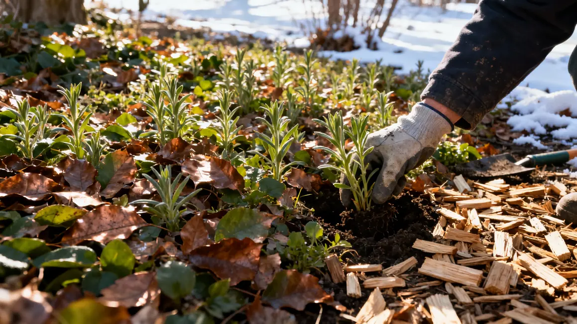 vivaces couvre sol jardin automne sans mauvaises herbes