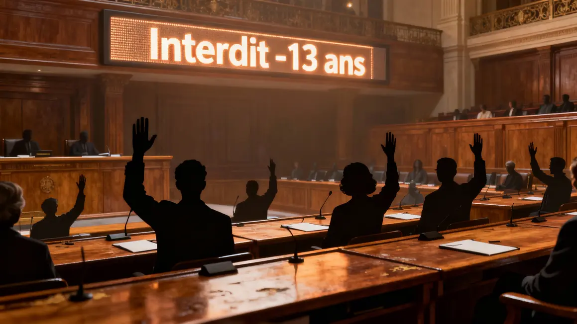 Vote unanime du Sénat sur l'interdiction des réseaux sociaux