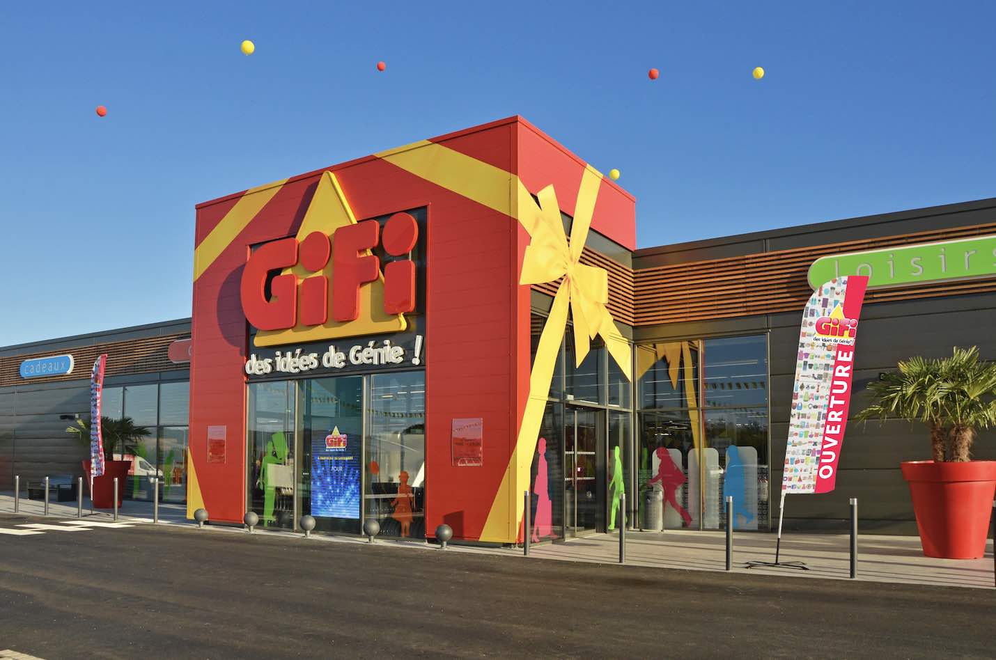 façade magasin GiFi remplacée Grand Frais