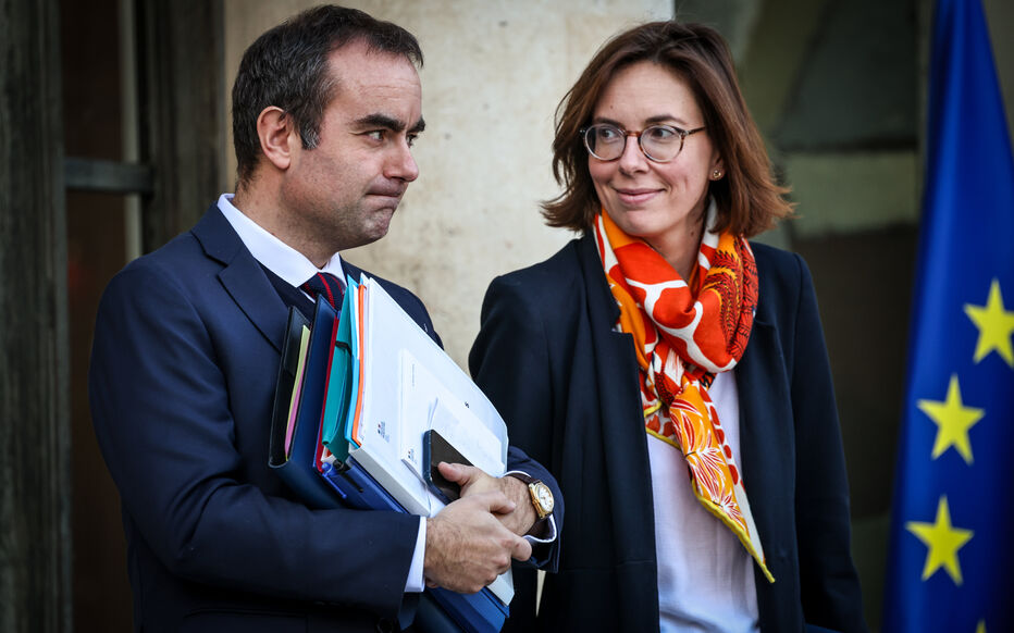 Sébastien Lecornu / Amélie de Montchalin