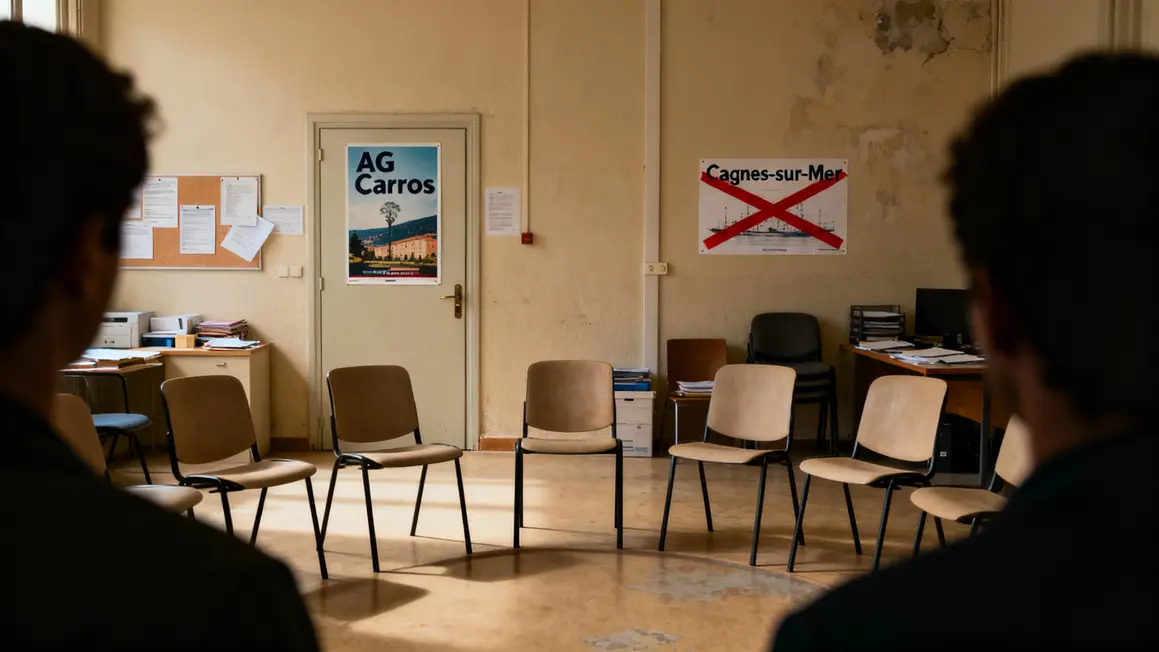salle reunion AG Carros affiches gestion immobiliere