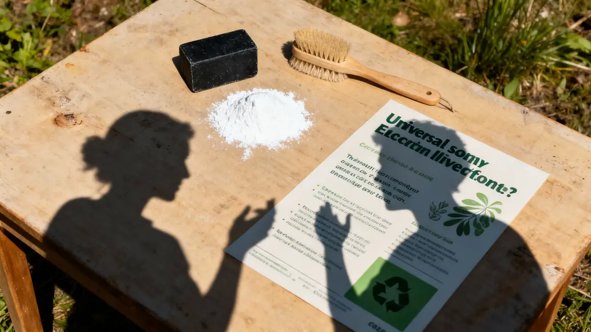 Alternatives écologiques terrasse savon noir bicarbonate