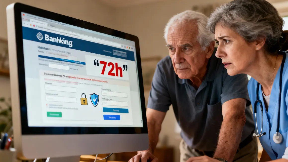 Escroquerie email urgent seniors 72h