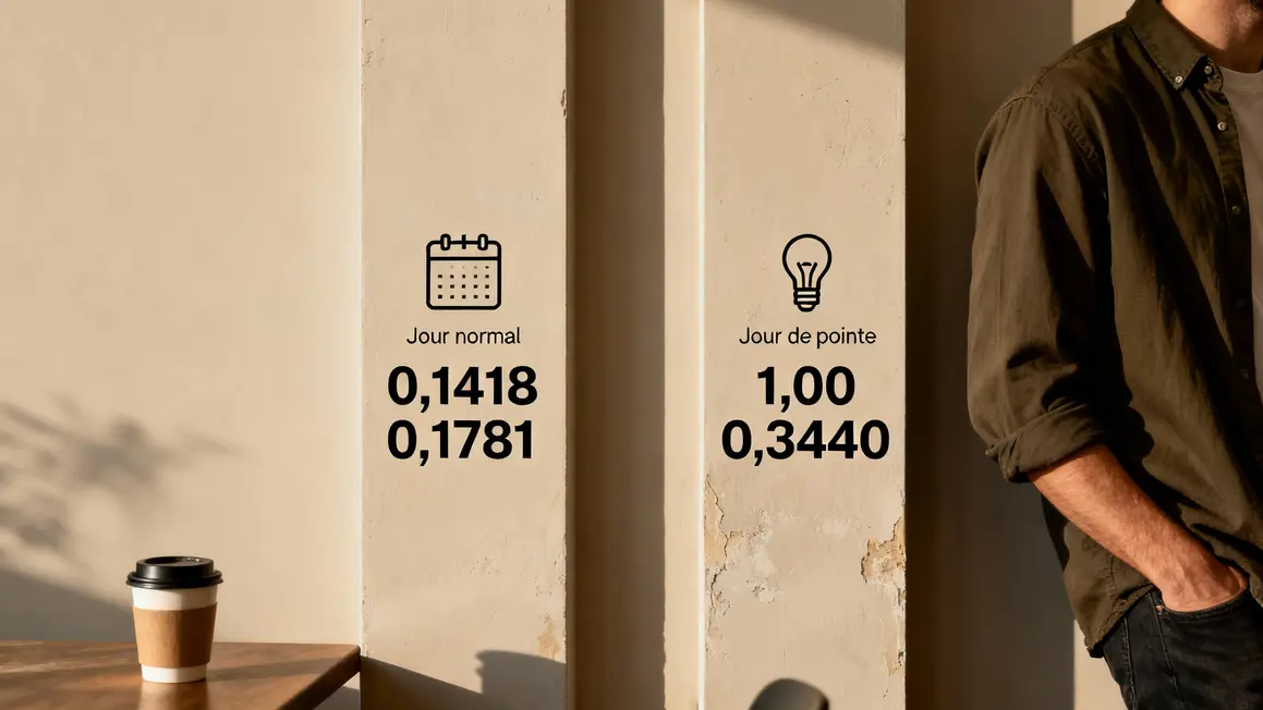 comparatif jours EJP EDF hausse tarif 2026