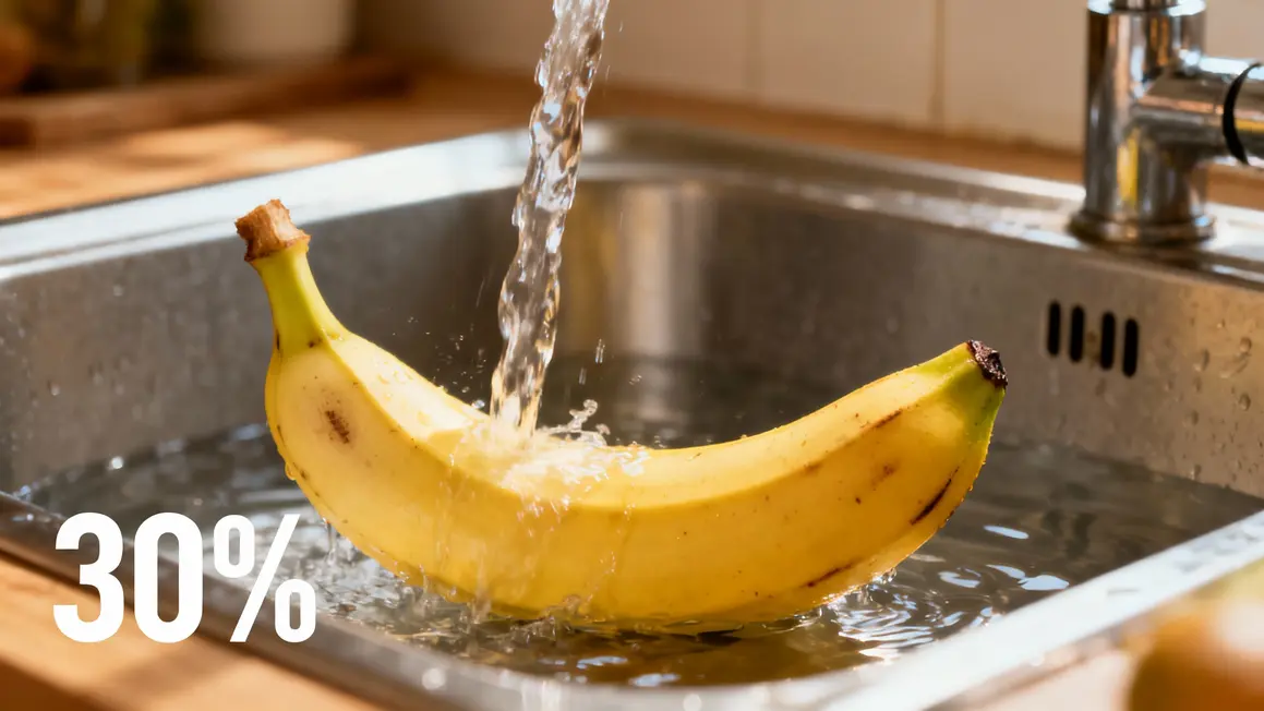 lavage banane evier statistique securite alimentaire