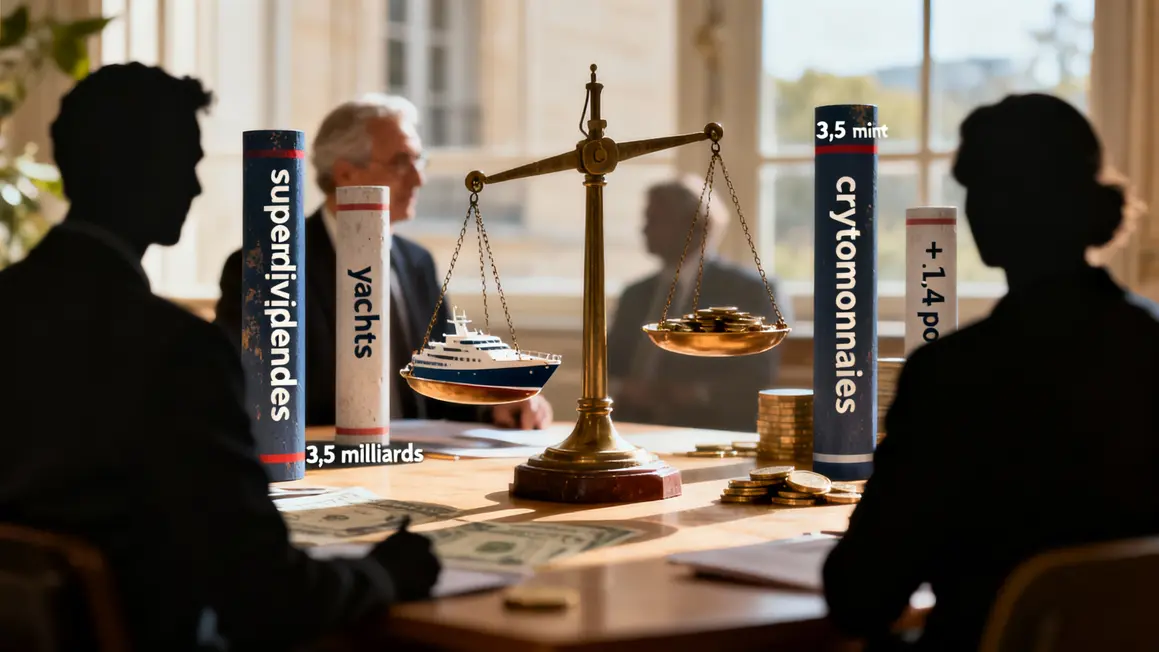 Taxes budget 2026 superdividendes yachts cryptomonnaies