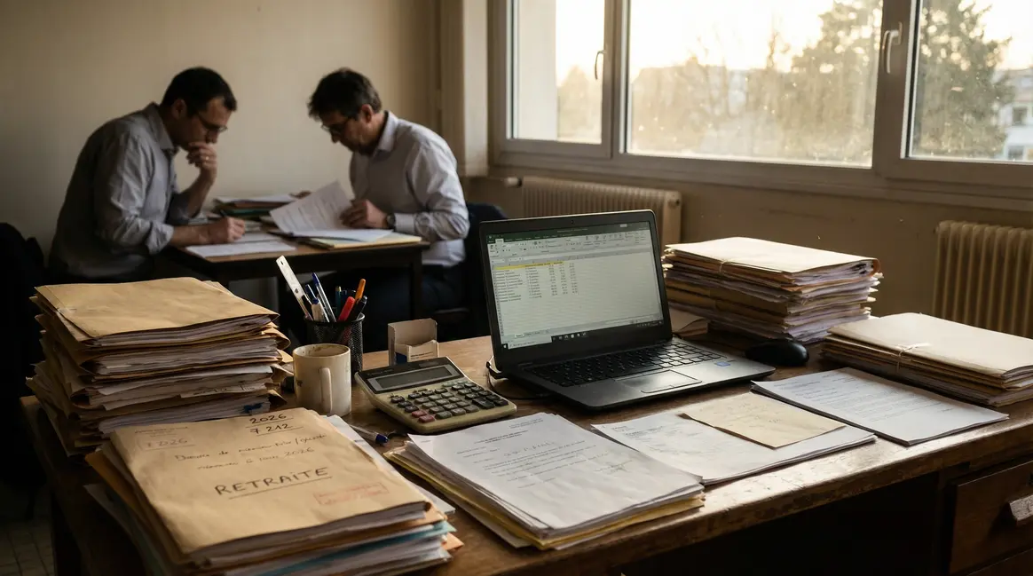 bureau administratif retraite 2026 calcul trimestres