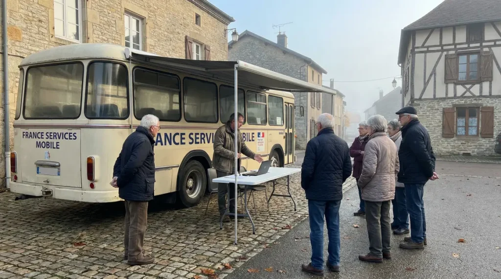Bus numérique aide seniors inclusion digitale