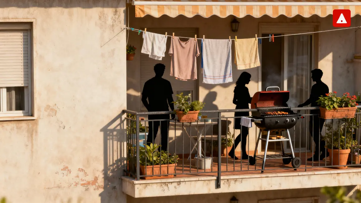 linge barbecue plantes balcon règlementation