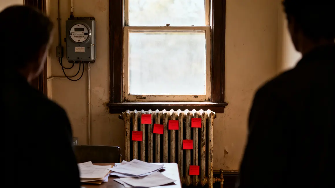 Post-it rouges sur équipements logement signes urgence loi 2026