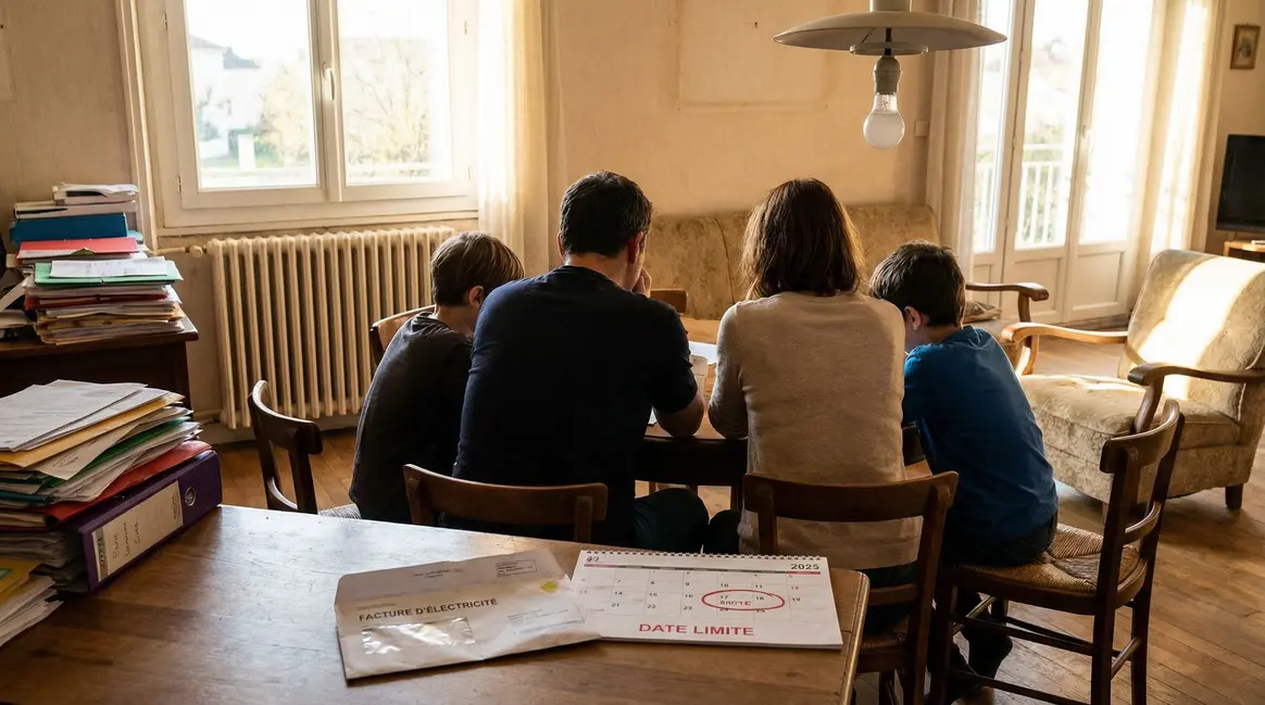 famille salon facture electricite cheque energie deadline